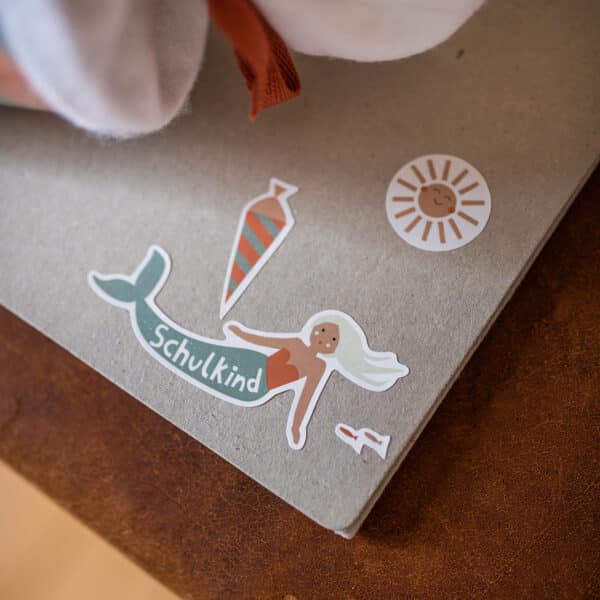 Ava & Yves Sticker Schulkind mit Glitzereffekt - Under The Sea – Bild 2