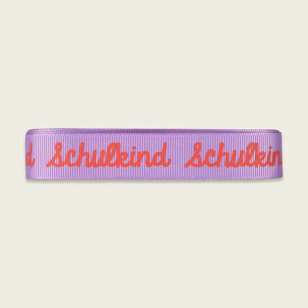 Ava & Yves Geschenkband-Set Schulkind - Flieder, Rosa – Bild 2