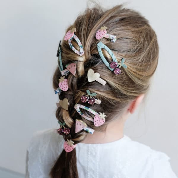 Mimi & Lula Haarspangen 8er Set Fruit mini – Bild 3