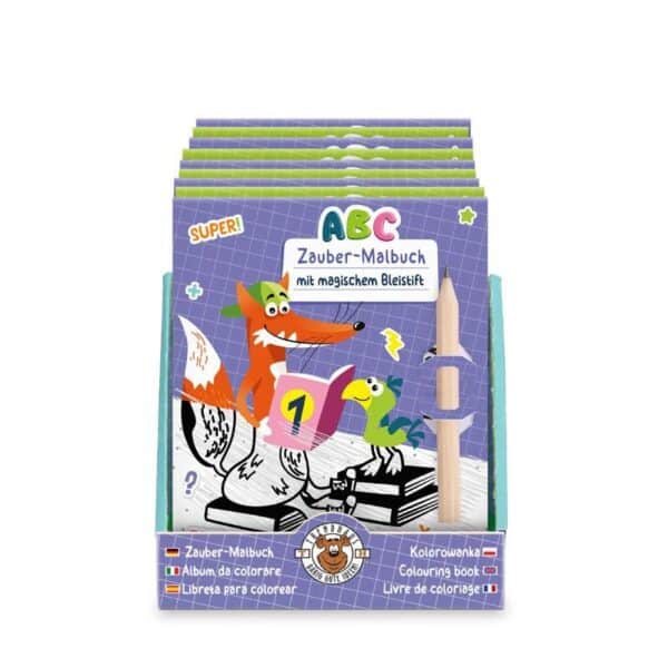 Trendhaus ABC-Zauber Malbuch mit Stift