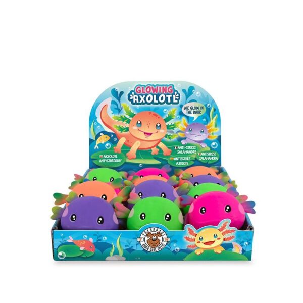 Trendhaus AX Glowing Knautsch-Axolotl - nachtleuchtend – Bild 2