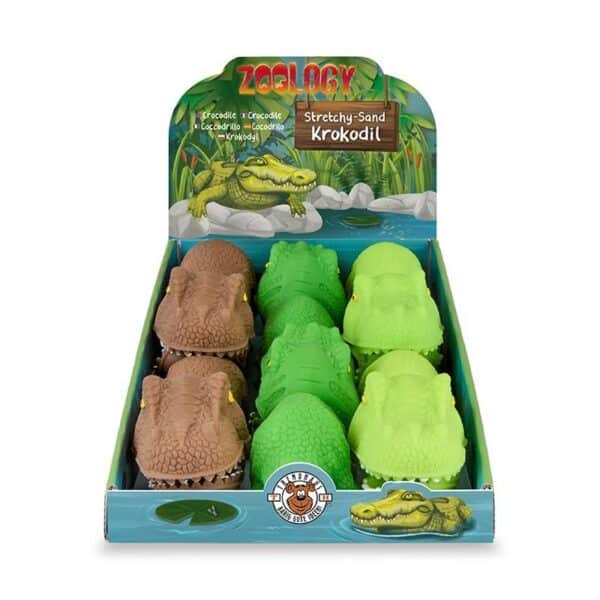 Trendhaus Zoo Stretchy-Sand Krokodil – Bild 2