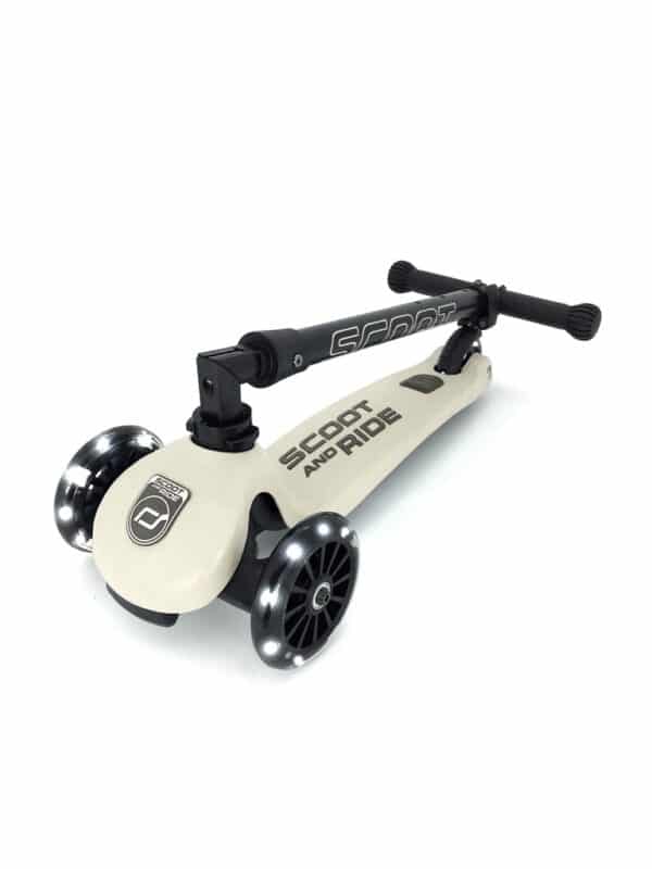 Scoot & Ride Highwaykick 3 Roller LED - Ash – Bild 2