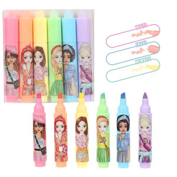Depesche TOPModel Radierbare Mini Highlighter / Textmarker