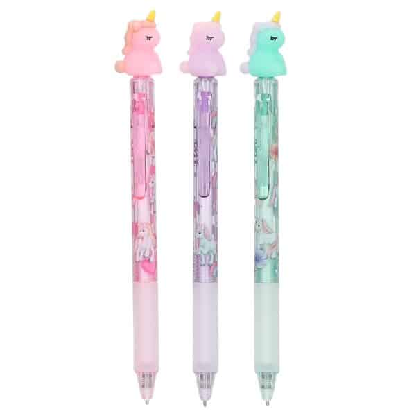 Depesche Ylvi Radierbarer Gelstift mit Einhorn-Topper – Bild 2