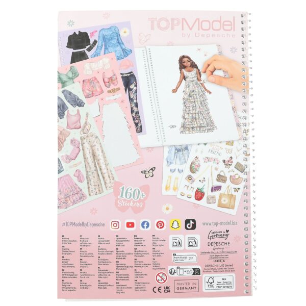 Depesche TOPModel Dress Me Up Stickerbuch - SUMMER FEELING – Bild 4