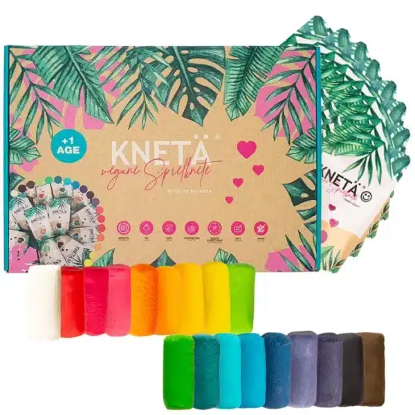 KNETÄ 18er Bag Set - vegane Knete OHNE Alaun