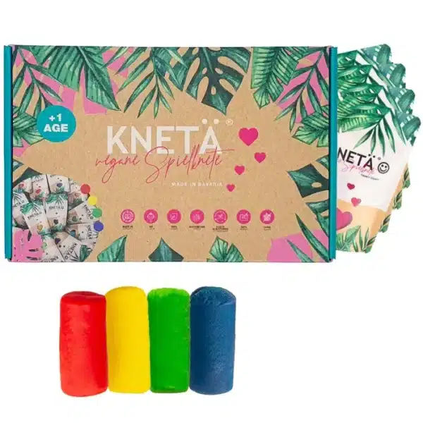 KNETÄ 4er Bag Set - vegane Knete OHNE Alaun