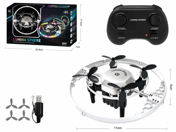 Fun Trading Lumina Sphere - Quadcopter mit Licht – Bild 2