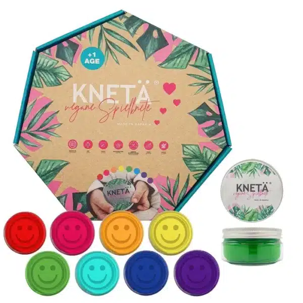 KNETÄ 8er Dosen Set - vegane Knete OHNE Alaun