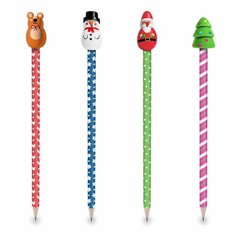 Trendhaus weihnachtlicher Bleistift - für Adventskalender