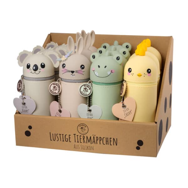 Lulubug Handmade - Federmäppchen aus Silikon - versch. Designs