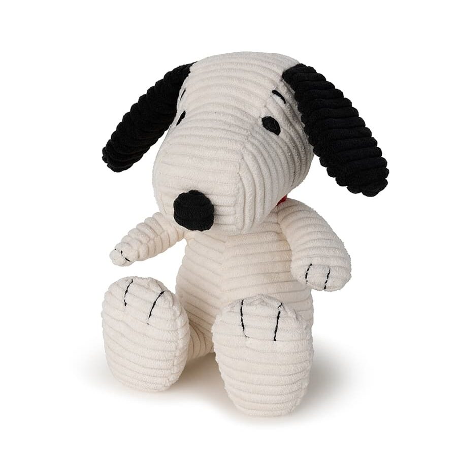 Bon Ton Toys Peanuts Snoopy aus Cord - Kuscheltier 19 cm