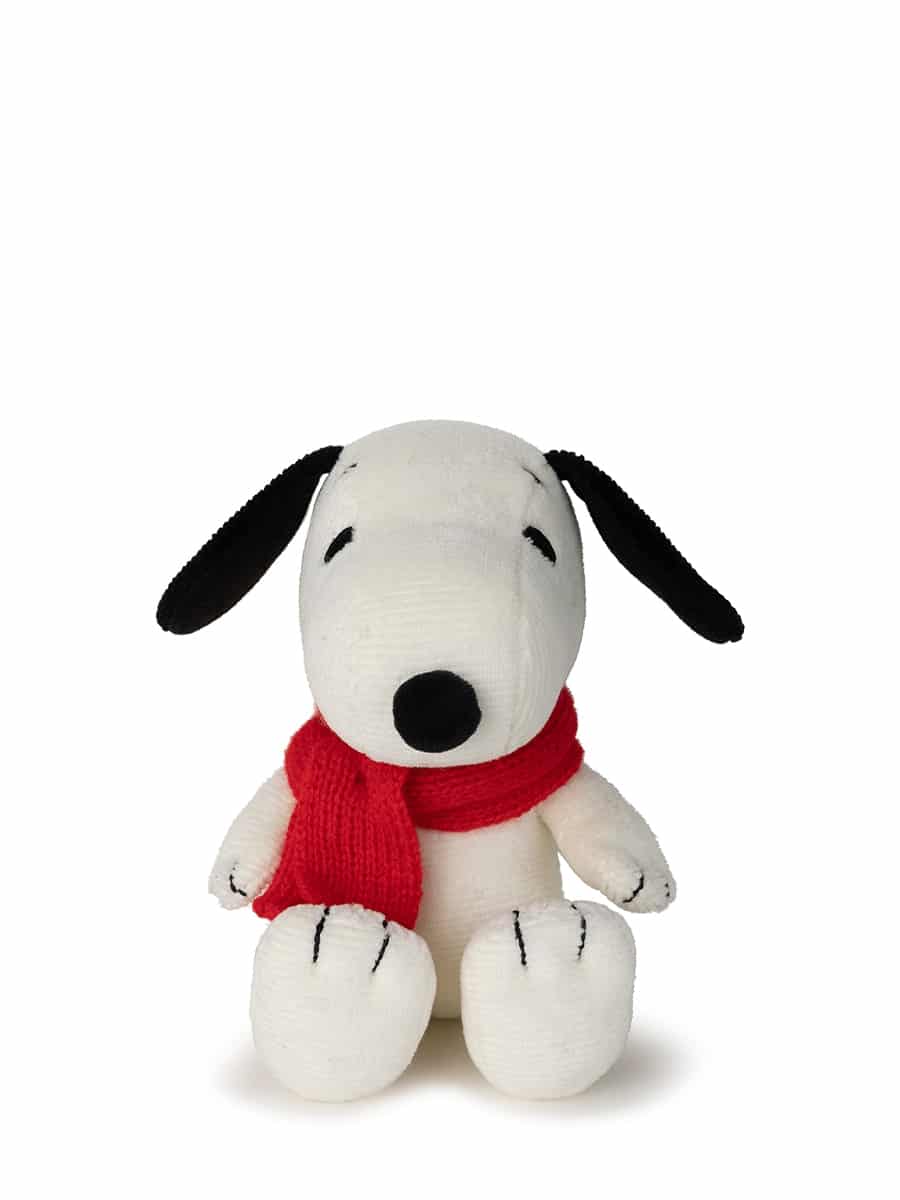Bon Ton Toys Peanuts Snoopy mit Schal - Kuscheltier 17 cm
