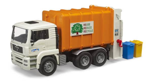 bruder - MAN TGA Müll LKW Hecklader – Bild 3