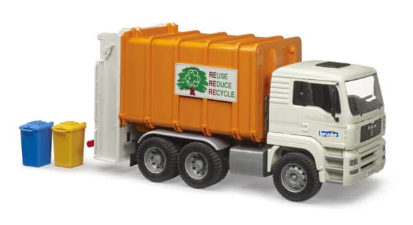 bruder - MAN TGA Müll LKW Hecklader – Bild 2