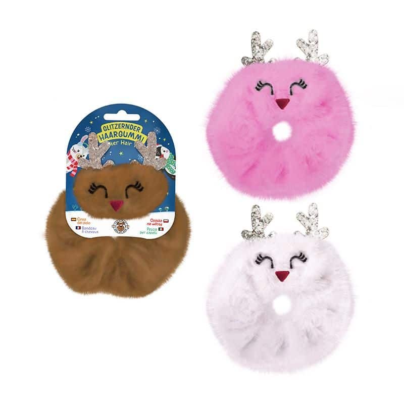 Trendhaus Haargummi Rentier - für Adventskalender