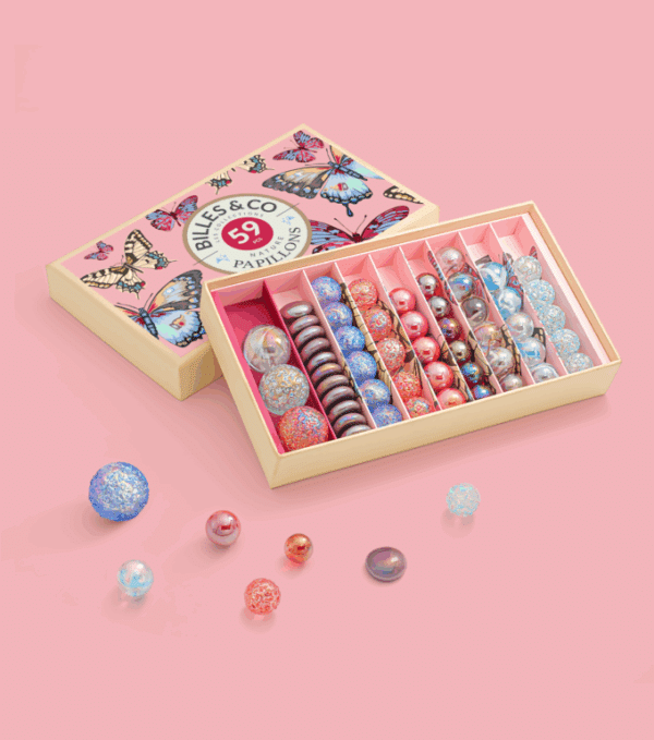Billes & Co. Murmeln Box - Schmetterling Anamorphic – Bild 2