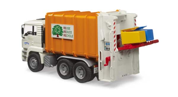 bruder - MAN TGA Müll LKW Hecklader – Bild 4