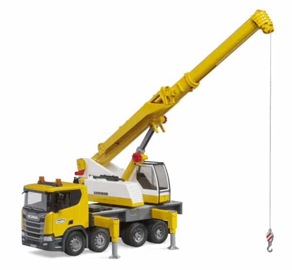 bruder - Scania Super 560R Liebherr Kran-LKW mit Light & Sound Modul – Bild 7