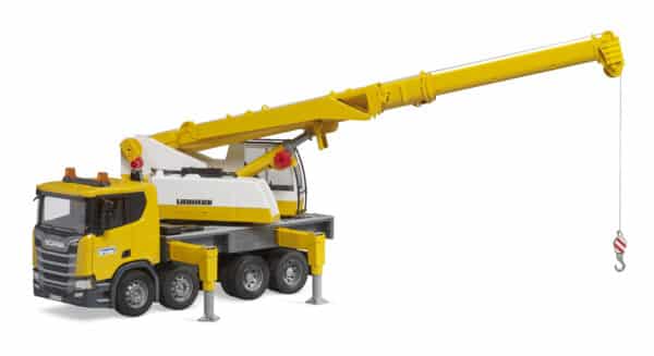 bruder - Scania Super 560R Liebherr Kran-LKW mit Light & Sound Modul – Bild 13