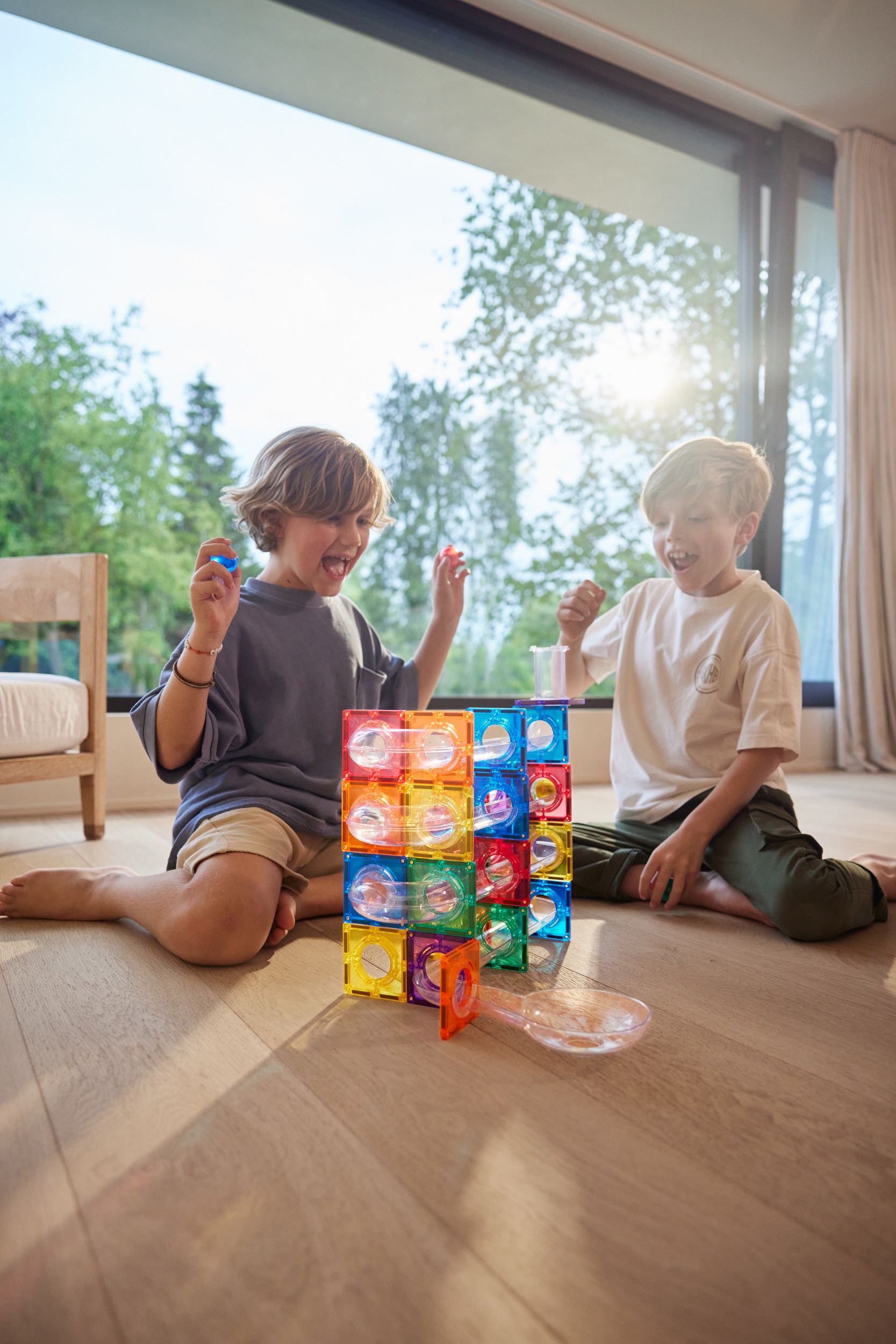 ClevverClixx Ball Run Dazzling Lights Pack Intense - 100 Teile – Bild 5