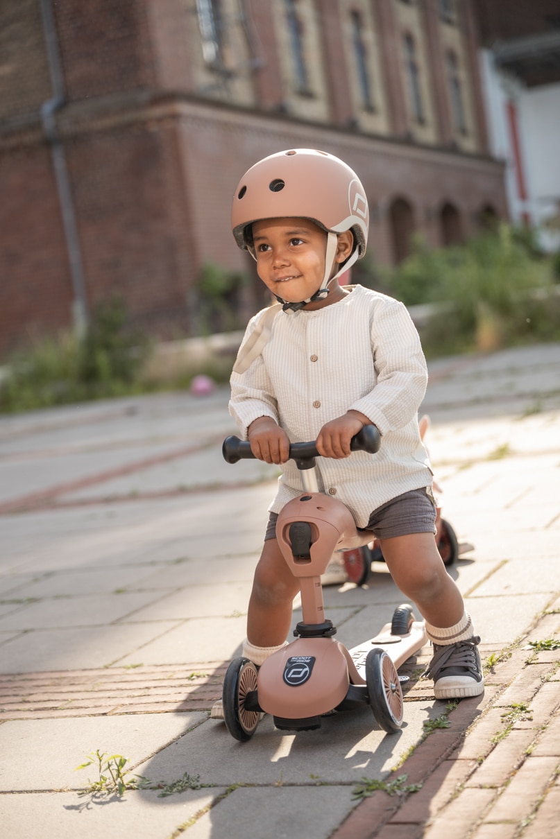 Scoot & Ride Highwaykick 1 Push an Go - 2in1 Roller - mocha – Bild 17