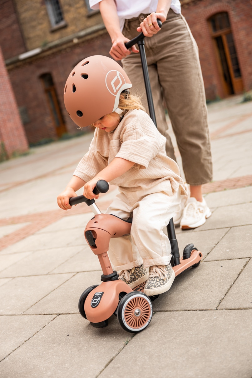 Scoot & Ride Highwaykick 1 Push an Go - 2in1 Roller - mocha – Bild 19