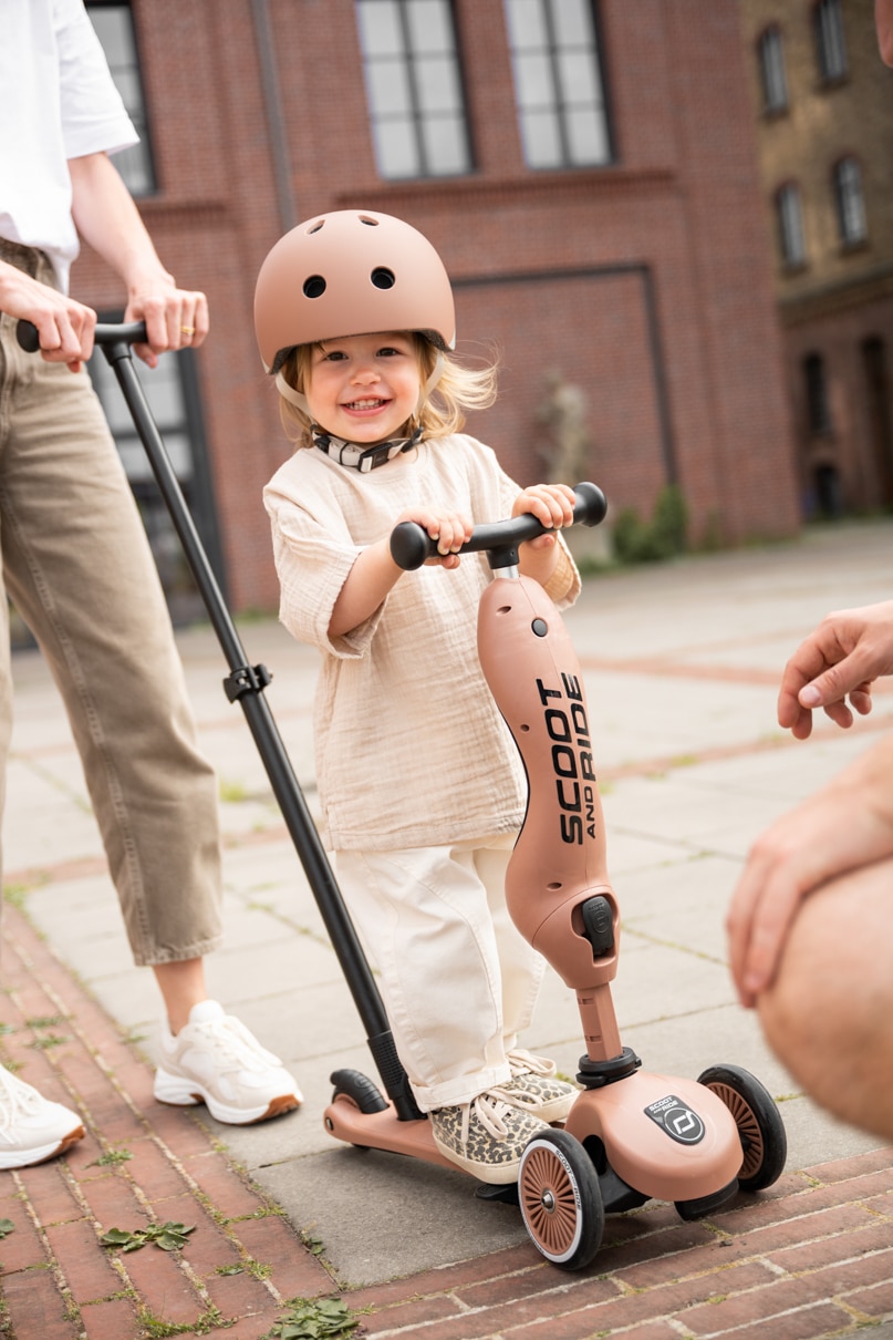 Scoot & Ride Highwaykick 1 Push an Go - 2in1 Roller - mocha – Bild 13